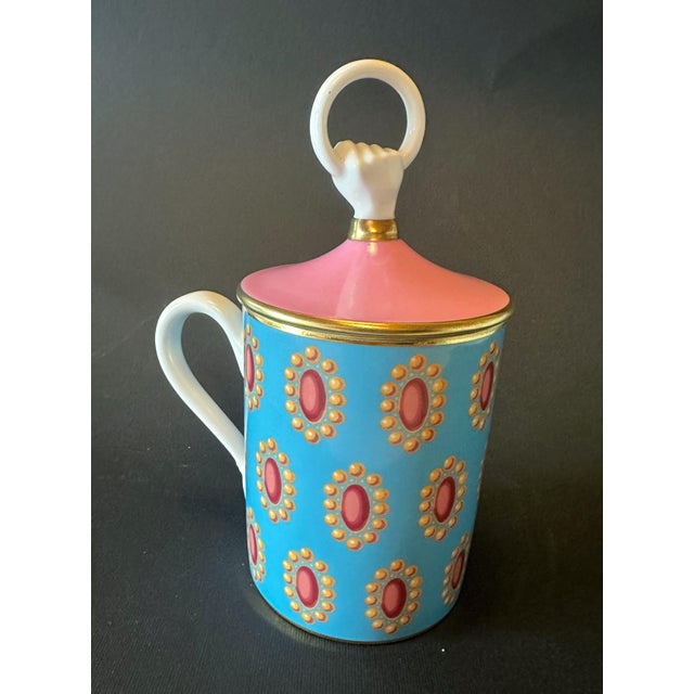 Early 21st Century Gucci Broche Hand and Ring Mug For Sale - Image 5 of 7