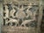 Wood Mid 20th Century Large West African Carved Wood Screen For Sale - Image 7 of 11