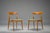 Wood Set of Dining Teak Chairs attributed to R. Borregaard for Viborg, 1970s For Sale - Image 7 of 14