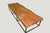 Andrianna Shamaris Suar Wood Wave Bench For Sale - Image 9 of 18