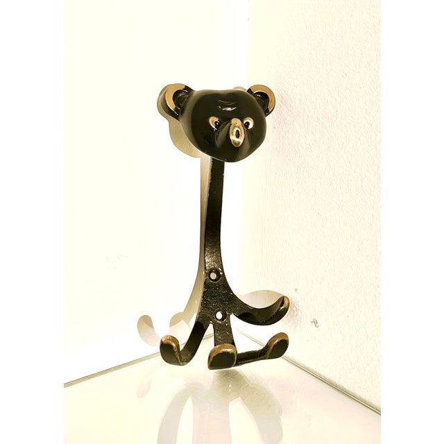 Metal Vintage Hook Set from Walter Bosse, 1950s, Set of 6 For Sale - Image 7 of 10