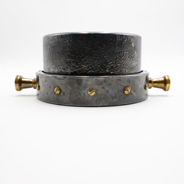 Mid 20th Century Mexican Silver-Plated and Bronze Ice Bucket / Wine Cooler For Sale - Image 12 of 18