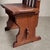 Wood Arts & Crafts Brutalist Handcrafted Mahogany Chairs, 1970s, Set of 2 For Sale - Image 7 of 12