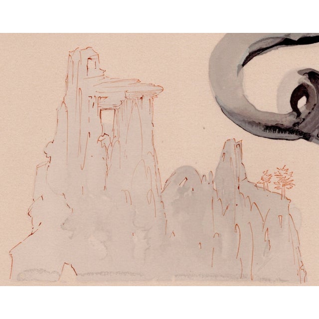 1960s S. Dali, On the Back of Geryon, 1964, Woodcut For Sale - Image 5 of 8