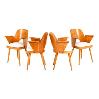 Dining Chairs by Oswald Haerdtl for Ligna, Set of 4 For Sale