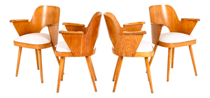 Dining Chairs by Oswald Haerdtl for Ligna, Set of 4