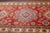 Burnt Orange Pak Kazak Rug 5'10'' X 9'7'' For Sale - Image 8 of 10