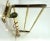 Antique Two Tone Brass Wall Coat Rack, 1930s For Sale - Image 9 of 10