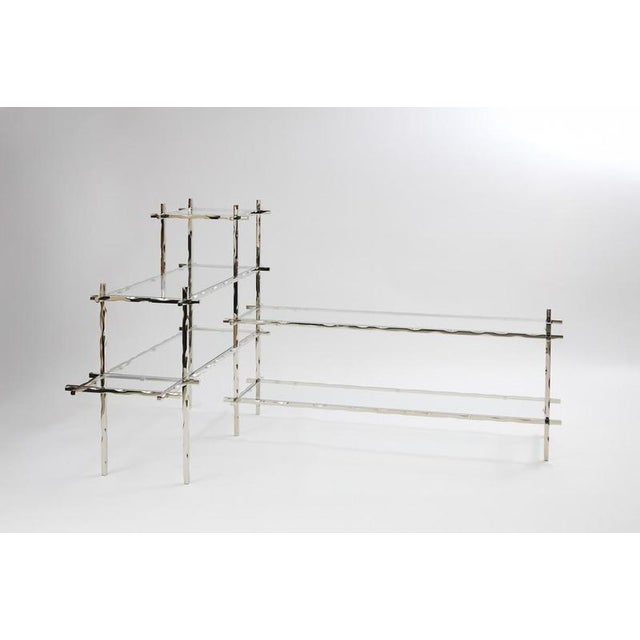 Geometric Fluide Bookcase by Jennifer Midoz For Sale - Image 9 of 12