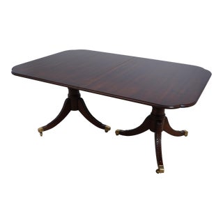 Statton Duncan Phyfe Solid Cherry Dining Room Table For Sale