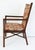 Late 20th Century Barbara Barry McGuire Rattan Rawhide Dining Room Chairs, New Upholstery- Set of 8 For Sale - Image 9 of 12
