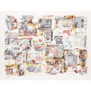 Athos Zacharias Lithograph - Early Nature For Sale