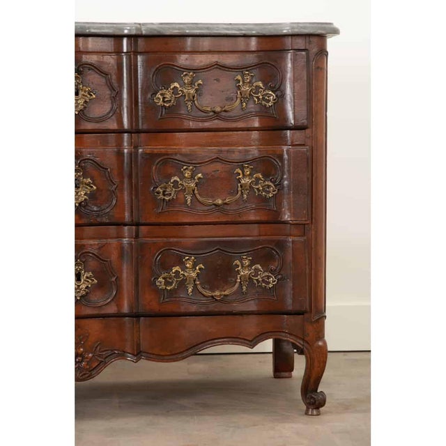 French French 19th Century Louis XV Commode For Sale - Image 3 of 10