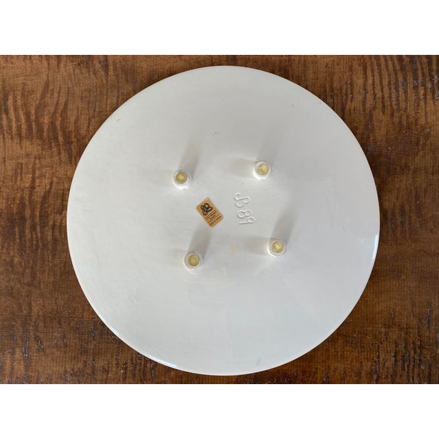 Ceramic 1980s Memphis Style Post Modern Pottery Charger by John Bergen Studio For Sale - Image 7 of 10