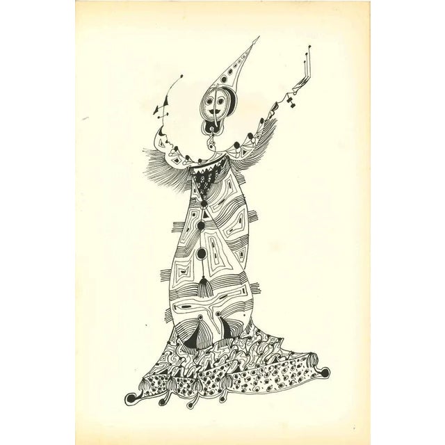 Composition Of Diodora is an original Lithography realized by Bruno Capacci in 1950. The artwork is part of an edition in...