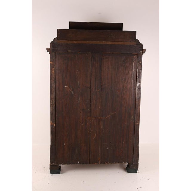 Antique Empire Secretaire in Cherry, 1810 For Sale - Image 11 of 18