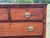 Mid 19th C. English "Two Over Three" Chest of Drawers - Highly Detailed, Original Brasses For Sale - Image 11 of 17