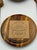 Wood Ryze Mushroom Coffee Acacia Wood Handcrafted Storage Jar Container W/ Spoons 3pc Set For Sale - Image 7 of 7