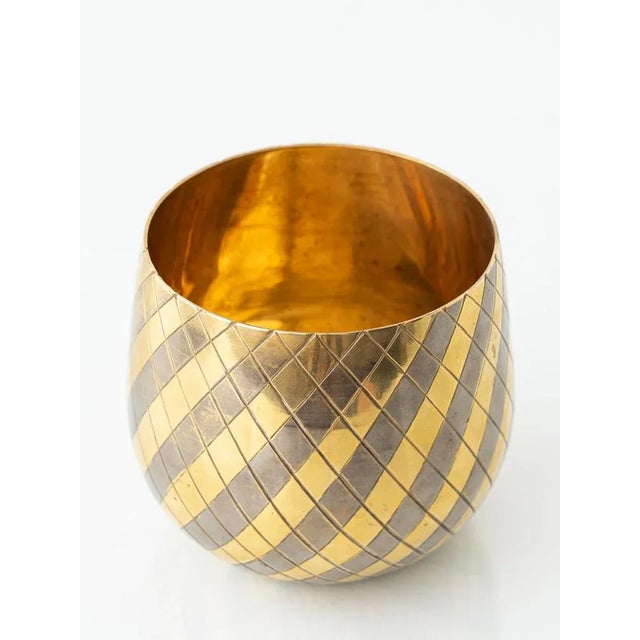 Vintage Hollywood Regency Brass Pineapple Ice Bucket, 1970s For Sale - Image 6 of 11