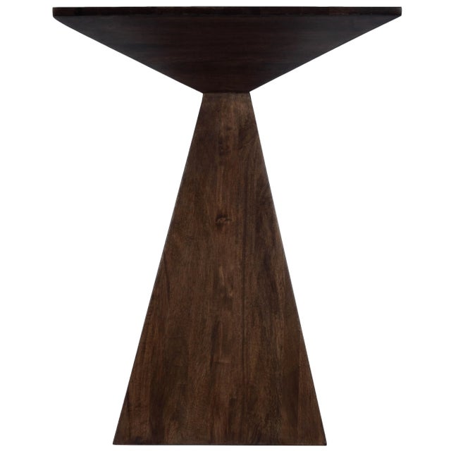 Titus Modern End Table, Dark Brown For Sale In Chicago - Image 6 of 11