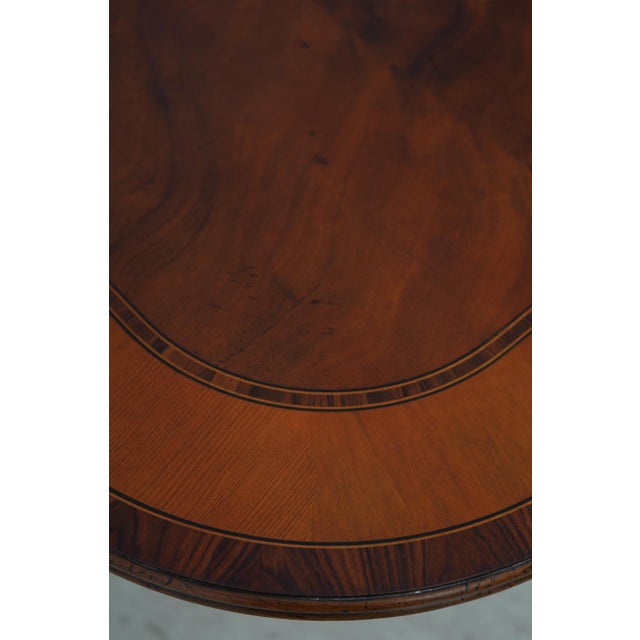 Drexel Heritage Drexel Heritage Mahogany Double Pedestal Dining Table For Sale - Image 4 of 18