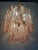 2000 - 2009 Murano Glass "Spider" Sputnik Chandelier in Pink and White For Sale - Image 5 of 8