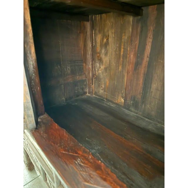 19th Century Asian Antique Monumental Carved Cabinet For Sale - Image 18 of 18