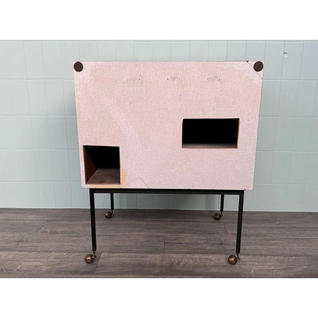 Mobile Cabinet in Wood and Metal, 1960s For Sale - Image 16 of 18