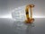 This refined table accessory is crafted from fine French crystal, renowned for its purity, brilliance, and sonority. The...