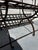 Antique Riveted Wrought Iron Garden Bench, France, 1920s For Sale - Image 4 of 8