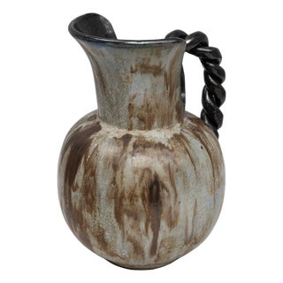 20th Century Belgian Ceramic Vase For Sale