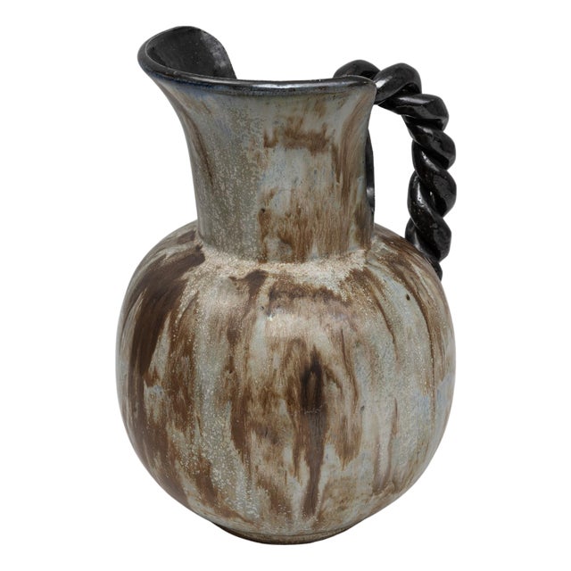 20th Century Belgian Ceramic Vase For Sale