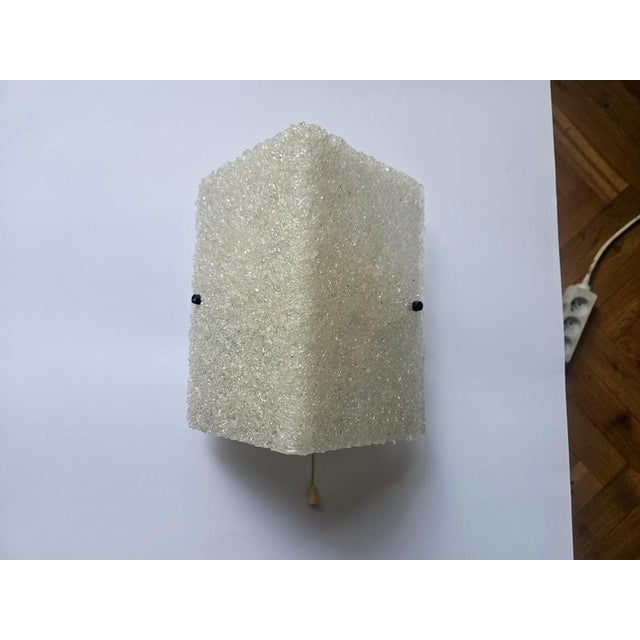 Mid-Century Acrylic Glass Wall Lamp from Pokrok, 1960s For Sale - Image 14 of 15