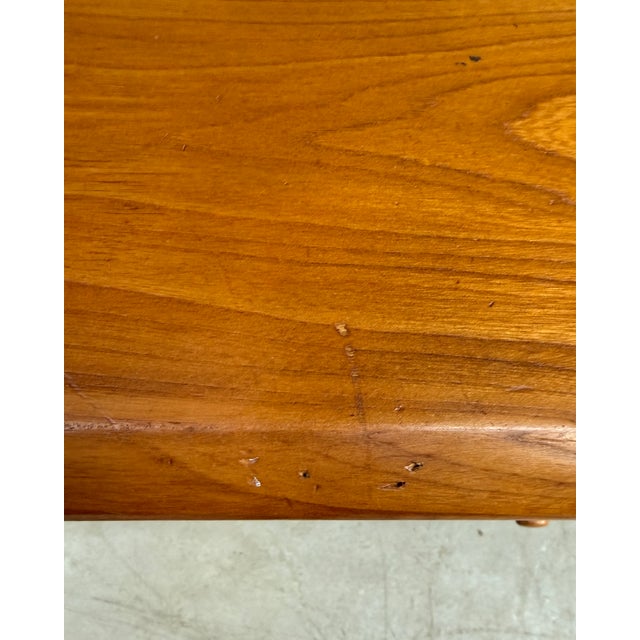 Large Vintage Chest of Drawers in Elm, 1970s For Sale - Image 4 of 18