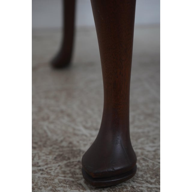 Pair of Kittinger Mahogany Queen Anne Style Arm Chairs For Sale - Image 12 of 18