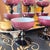 This is an absolutely GORGEOUS midcentury eggplant colored cased glass coupe / sherbet glasses lined in white glass. What...