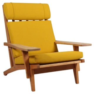 Model GE-375 Lounge Chair attributed to Hans J. Wegner for Getama, 1960s For Sale