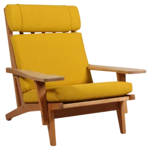 Model GE-375 Lounge Chair attributed to Hans J. Wegner for Getama, 1960s