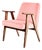 Pink Chair by Josef Chierowski, 1970s For Sale