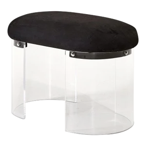 Lucite Vanity Bench, 1960