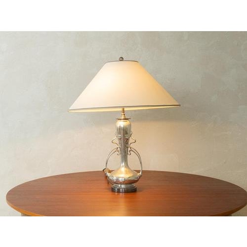 Art Nouveau Table Lamp Width: 47 cm Height: 57 cm Depth: 47 cm This piece has been carefully cleaned and is in very good...
