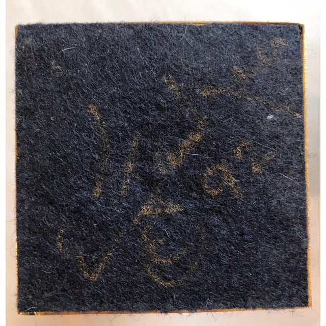 Gold French Gilt Gold Sculpture Sputnik Space Age Post Modern Pair Candlesticks, c.1980s-1990s For Sale - Image 8 of 9