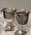 Late 20th Century Late 20th Century Vintage Petite Trophy Style Pedestal Champagne Buckets- A Pair For Sale - Image 5 of 7