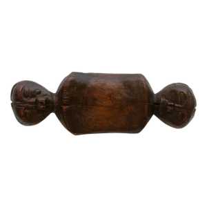 Antique African Luba Carved Headrest