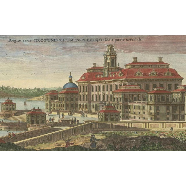 Dahlbergh, Drottningholm Palace in Sweden: East and West Views, 1707, Print For Sale - Image 6 of 7