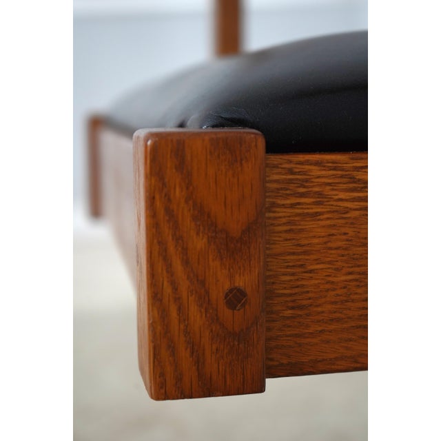 Stickley Arts & Crafts Mission Oak Office Chair For Sale - Image 15 of 18