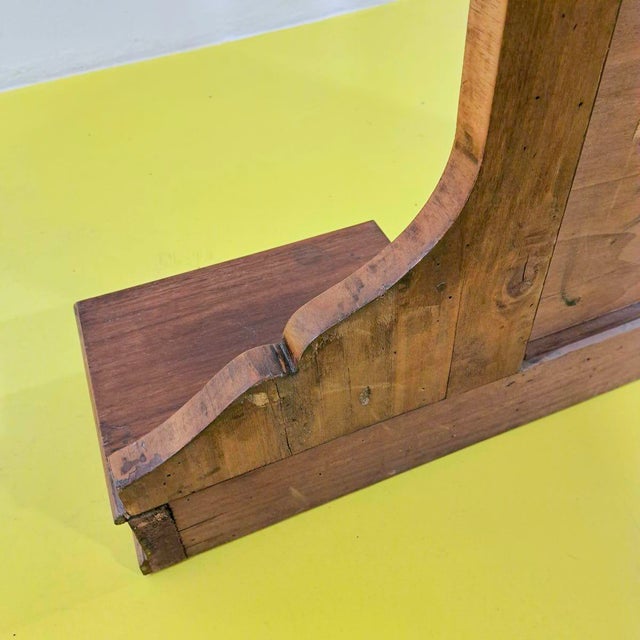 Antique Wood Table Mirror For Sale - Image 11 of 12