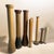 Farmhouse Early 20th Century Industrial Wood Textile Bobbin Collection of 8 For Sale - Image 3 of 9