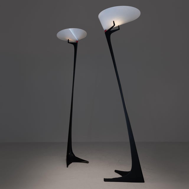 Montjuic Floor Lamps by Santiago Calatrava for Artemide, 1990, Set of 2 For Sale - Image 13 of 13