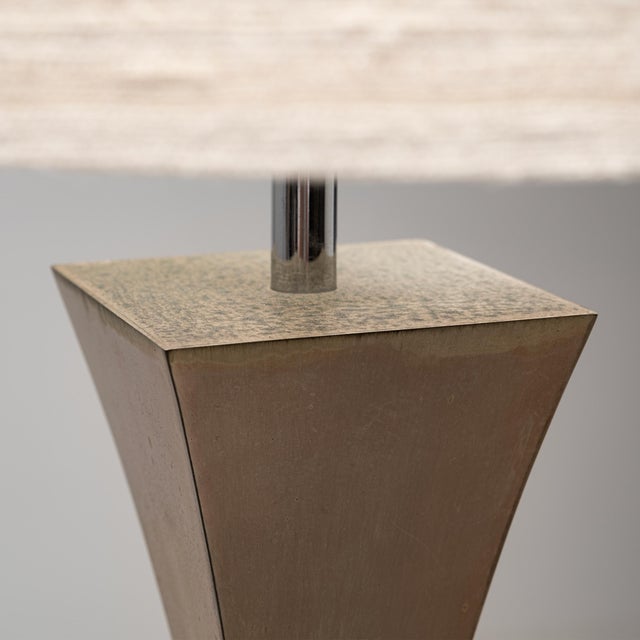 Nickel-Plated Brass Table Lamp by Grillo & Tonello for High Society, Italy, 1972 For Sale - Image 9 of 14